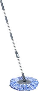 प्रिमेवाय Mop Handle Set with Disc & 1 Executive Mop Head Refill स्ट्रिंग मोप