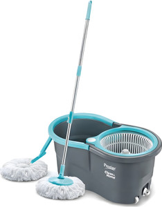 Prestige Alpha with 2 Microfiber heads 360 Degree Spinner Mop Set