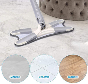 ASHGUJ Microfiber X mop Wet & Dry Mop