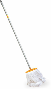 HIC Microfiber T Mop for Cover Large Area Cleaning Floor with Long and Sturdy Handle Wet & Dry Mop