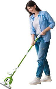 Scotch-Brite Butterfly Plastic Mop and Refill Combo Sponge Mop