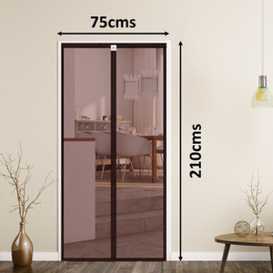 लाइफक्राफ्ट्स Auto-Closing Magnetic Door पॉलिएस्टर के लिए बनाया गया मॉस्कीटो नेट