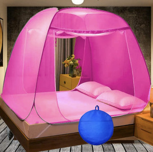 Pri Saree HDPE - High Density Poly Ethylene Adults Washable High Quality Mosquito Net Double Bed Mosquito Net