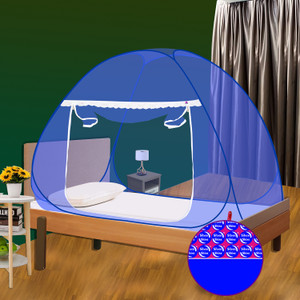 सिल्वर शाइन Polyester Foldable for Single Bed पॉलिएस्टर के लिए बनाया गया मॉस्कीटो नेट