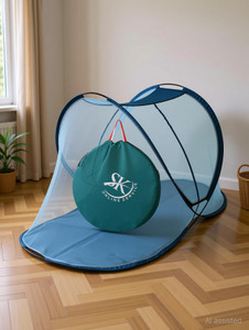 SK Online Services Polyester Adults Single Bed Mosquito Net - Image 6