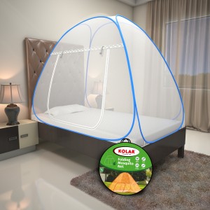 Kolar Polyester Adults Washable Single Bed Mosquito Net