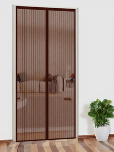 KARP 100 cm (3 ft) Door Polyester Semi Transparent Curtain Single Curtain