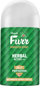 Mosquito Furr Herbal Active flying insect automatic killer spray | 24 X 7 hours protection Mosquito Vaporiser Refill