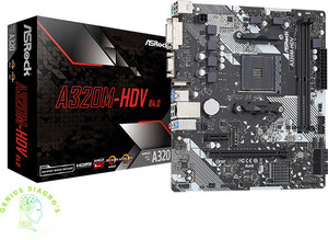 Genius Diagnos AsRock A320M-HDV R4.0 AM4Socket Micro-ATX AMD 320