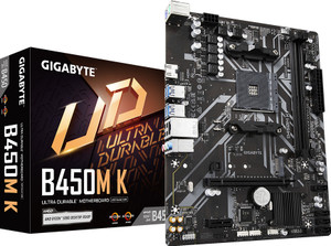 GIGABYTE B450M K AM4 AM4Socket Micro-ATX AMD B450 Chipset DDR4 Motherboard for Desktop