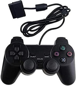 GAMESGURU Ps-2 Wired Dualshock Remote Controller For Playstation-2 Generic (Black)  Motion Controller