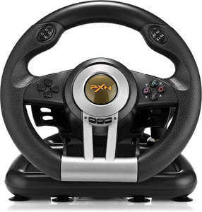 PXN V3II Racing Game Steering Wheel with Brake Pedal  Motion Controller