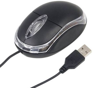 BAMICO 3D Optical Wired Mouse for Laptop, Computer & Desktop Wired Ambidextrous Optical Mouse