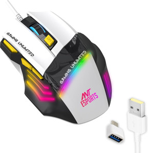 Ant Esports GM100 Wired Gaming Mouse, 4800 DPI - Image 1