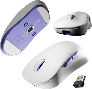 Kreo Anzu Ultralight Ergonomic Wireless Gaming Mouse for PC, 12000DPI Wireless Ambidextrous Optical  Gaming Mouse  with Bluetooth