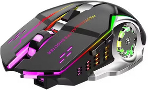 Dezful Rechargeable M108 Bluetooth Mouse Wireless Optical  Gaming Mouse  with Bluetooth