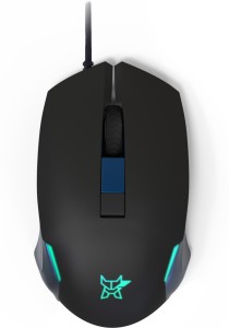 Arctic Fox Wired with Breathing Lights and DPI Upto 3600 Wired Optical  Gaming Mouse