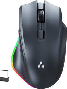 Ambrane SliQ Glow+ Wireless Right Handed Optical Mouse  with Bluetooth