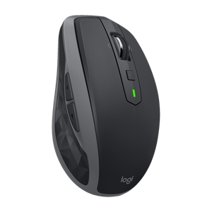 Logitech MX Anywhere 2S Wireless Ambidextrous Optical Mouse Multi-Surface with 4000 DPI, Hyper-Fast Scrolling and 7 Customisable Buttons