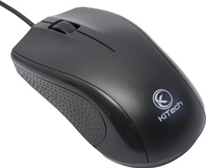 KITECH M20 Wired Ambidextrous Optical Mouse