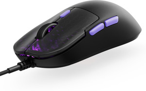 Kreo Harpy Wired Right Handed Mechanical Gaming Mouse 55g Ultra-Light Customizable RGB light, 1000Hz, 12800DPI