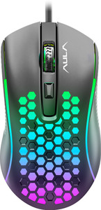 Aula S11 / Ultra-Lightweight (79 gms) Honeycomb Design, upto 3600 DPI, 4 buttons, RGB Wired Ambidextrous Optical  Gaming Mouse