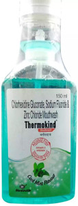 THERMOKIND F Cool Mint 150 ml Mouth Wash Packs of 3. - mints