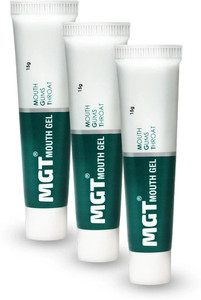 MGT Mouth Multipurpose Gel for Mouth, Gums & Throat Gum Tone & Bad Breath Remover - Pack of 3