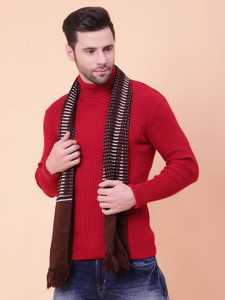 vesture Geometric Print Men Muffler