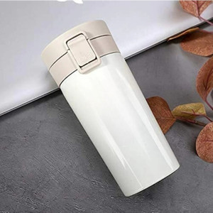 ओजरा Vacuum Insulation Cup with Lid, Hot & Cold Coffee and Tea Cup स्टेनलेस स्टील मग
