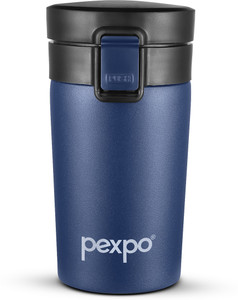 pexpo Cocoa Vacuum Insulated Hot & Cold Spill Proof Stainless Steel Coffee Mug