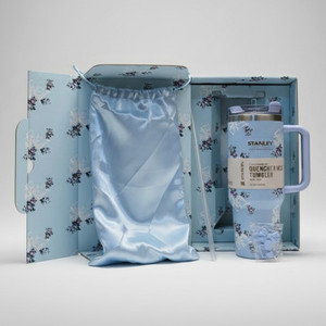 डेसीडो फ़ोबिक DECIDOPHOB STANLEY Floral Quencher Tumbler 120 Double Wall Vacum Insulated mug स्टेनलेस स्टील मग