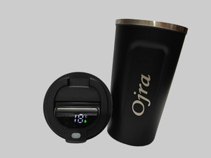 Ojra Coffee mug with vacuum hot cold cup Plastic, Stainless Steel Coffee Mug