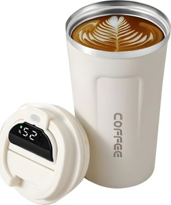 Ojra Coffee mug with vacuum hot cold cup Plastic, Stainless Steel Coffee Mug