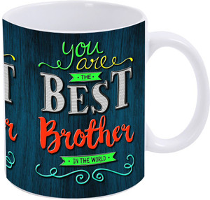 SUARD Happy Birthday Brother Bro younger and old best brother in the world WM-47 Ceramic Coffee Mug