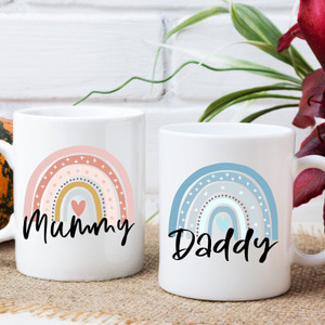 demitasse store daddy mummy quote,couple mug combo Ceramic Coffee Mug