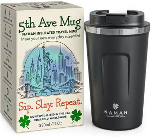 NAMAH AT YOUR SERVICE Namah BrewBuddy Stainless Steel Coffee Mug