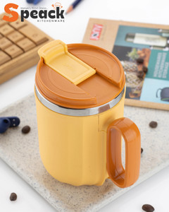 SPEACK Fantastic Brew Buddy Plastic, Stainless Steel Coffee Mug