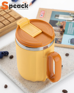 SPEACK Fantastic Brew Buddy Plastic, Stainless Steel Coffee Mug