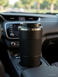Novo Insulated Coffee Travel, Double WalledInsulated Cup with Leakproof Lid Stainless Steel Tumbler