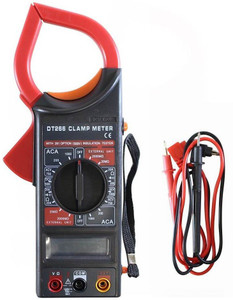 Empiral Enterprises DT266 Digital clamp meter with LCD display for AC/DC current voltage (1Pc) Digital Multimeter