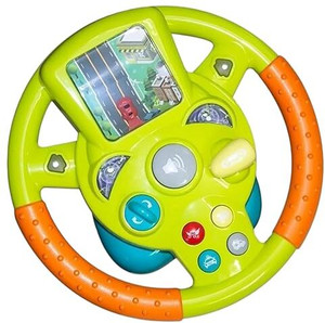 hda group Little Driver Steering Wheel Toy With Music, Games, For Kids