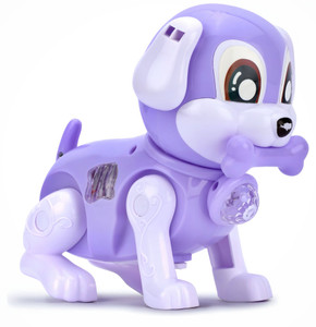 joymax Walking Dog Toy with Music & Lights | Interactive Musical Pet Toy for Kids