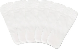 Superbottoms Reusable, Washable ,Stay Dry Insert / pad for cloth diaper/ cover diaper/ pocket diaper- Pack of 6