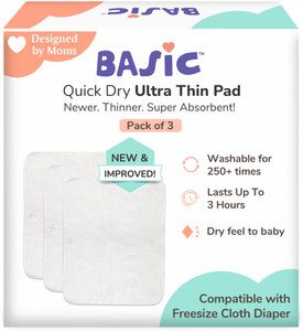 Superbottoms New & Improved BASIC Quick Dry UltraThin Pads