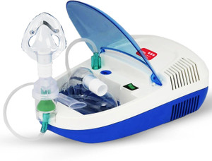 AGEasy Low Sound Compartment Compressor Machine Kit with MouthPiece, Child & Adult Mask Nebulizer