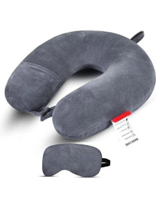 tyagicollections U Shape Travel Neck Pillow & Eye Shade - Image 6