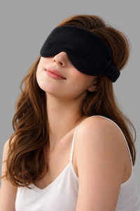 Deri Bella Lifestyle (Pack-1) Premium Velvet Eye Mask with Elastic Strap for Sleeping for Men & Women Eye Shade