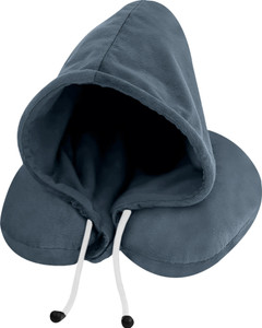 Greeli Hoodie Neck Pillow , Fiber Travel Pillow, Neck Pillow for Flight Neck Pillow