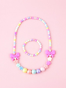SYGA Beads Plastic Necklace